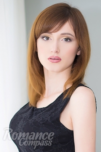 Ukrainian mail order bride Ekaterina from Dnipro with light brown hair and brown eye color - image 1