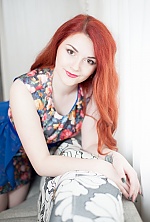 Ukrainian mail order bride Liliya from Kharkiv with red hair and brown eye color - image 13