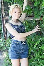 Ukrainian mail order bride Yulia from Nikolaev with blonde hair and green eye color - image 5