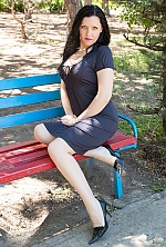 Ukrainian mail order bride Anna from Nikolaev with black hair and blue eye color - image 6