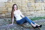 Ukrainian mail order bride Veronika from Nikolaev with light brown hair and green eye color - image 3