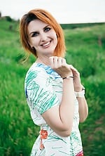 Ukrainian mail order bride Julia from Kiev with red hair and blue eye color - image 11