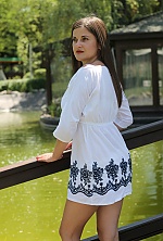 Ukrainian mail order bride Tatiana from Odessa with light brown hair and green eye color - image 11