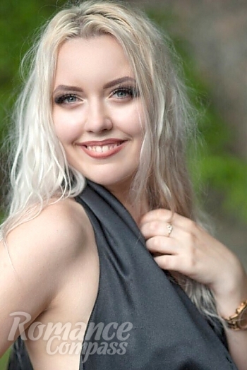 Ukrainian mail order bride Viktoria from Nikolaev with blonde hair and blue eye color - image 1