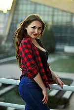 Ukrainian mail order bride Olenka from Odessa with light brown hair and green eye color - image 9