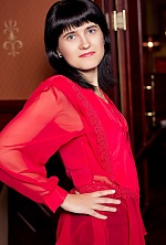 Ukrainian mail order bride Victoria from Kiev with brunette hair and grey eye color - image 5
