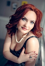 Ukrainian mail order bride Anna from Kiev with red hair and green eye color - image 17