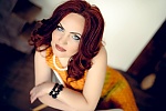 Ukrainian mail order bride Anna from Kiev with red hair and green eye color - image 10