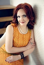 Ukrainian mail order bride Anna from Kiev with red hair and green eye color - image 20