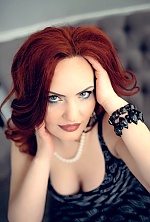 Ukrainian mail order bride Anna from Kiev with red hair and green eye color - image 13