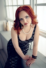 Ukrainian mail order bride Anna from Kiev with red hair and green eye color - image 19