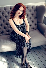 Ukrainian mail order bride Anna from Kiev with red hair and green eye color - image 21