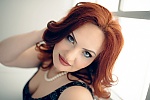 Ukrainian mail order bride Anna from Kiev with red hair and green eye color - image 15
