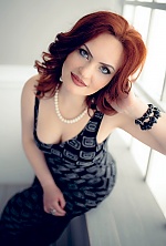 Ukrainian mail order bride Anna from Kiev with red hair and green eye color - image 16