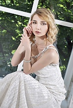 Ukrainian mail order bride Alina from Kiev with blonde hair and grey eye color - image 6