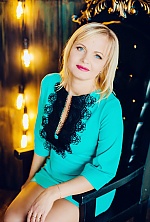 Ukrainian mail order bride Svetlana from Poltava with blonde hair and blue eye color - image 2