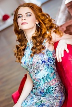 Ukrainian mail order bride Dariia from Kharkov with red hair and green eye color - image 5