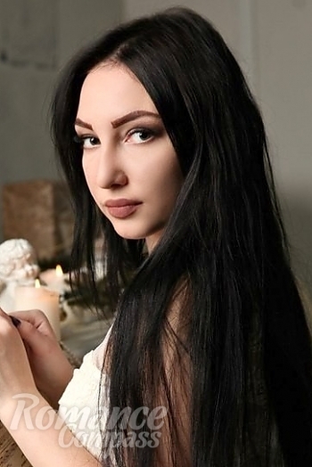 Ukrainian mail order bride Anastasia from Krasnodar with black hair and black eye color - image 1