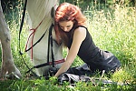 Ukrainian mail order bride Anastasia from Kharkov with red hair and blue eye color - image 11