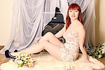 Ukrainian mail order bride Marina from Lugansk with red hair and green eye color - image 2
