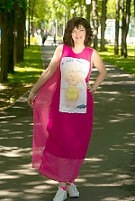 Ukrainian mail order bride Tanya from Kharkiv with brunette hair and black eye color - image 3