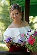 Ukrainian mail order bride Elena from Luhansk with blonde hair and green eye color - image 2