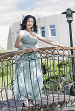 Ukrainian mail order bride Tatiana from Donetsk with black hair and blue eye color - image 10