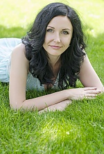 Ukrainian mail order bride Tatiana from Donetsk with black hair and blue eye color - image 9