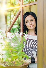 Ukrainian mail order bride Tatiana from Donetsk with black hair and blue eye color - image 5