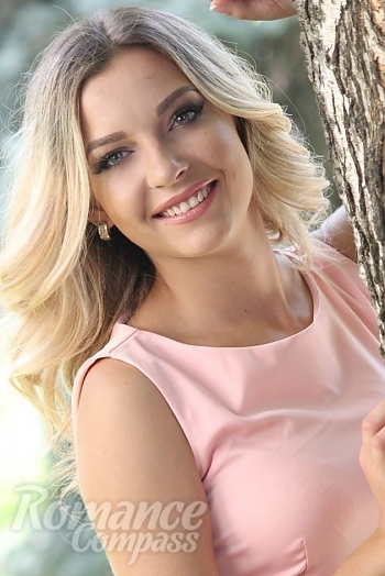 Ukrainian mail order bride Kristina from Odessa with light brown hair and blue eye color - image 1