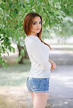 Ukrainian mail order bride Katerina from Nikolaev with light brown hair and brown eye color - image 4