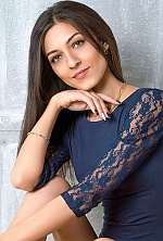 Ukrainian mail order bride Olga from Kharkiv with black hair and green eye color - image 3