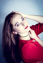 Ukrainian mail order bride Alena from Novovolynsk with red hair and grey eye color - image 2