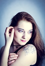 Ukrainian mail order bride Alena from Novovolynsk with red hair and grey eye color - image 5