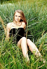 Ukrainian mail order bride Anastasia from Kharkov with light brown hair and blue eye color - image 8