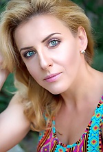 Ukrainian mail order bride Liliya from Kiev with blonde hair and blue eye color - image 3