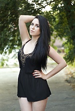 Ukrainian mail order bride Irina from Lugansk with black hair and blue eye color - image 7