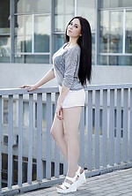 Ukrainian mail order bride Irina from Lugansk with black hair and blue eye color - image 4