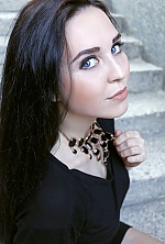 Ukrainian mail order bride Irina from Lugansk with black hair and blue eye color - image 3