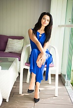 Ukrainian mail order bride Elena from Prague with black hair and blue eye color - image 2