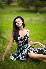 Ukrainian mail order bride Elena from Prague with black hair and blue eye color - image 4