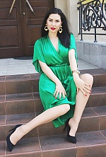 Ukrainian mail order bride Ekaterina from Nikolaev with brunette hair and green eye color - image 22