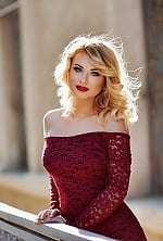 Ukrainian mail order bride Olga from Nikolaev with blonde hair and green eye color - image 17