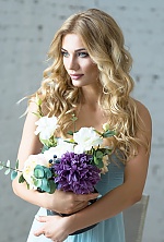 Ukrainian mail order bride Kristina from Brest with blonde hair and blue eye color - image 9