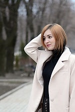Ukrainian mail order bride Karina from Donetsk with light brown hair and brown eye color - image 2