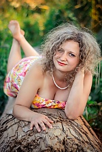 Ukrainian mail order bride Alyona from Nikolaev with blonde hair and grey eye color - image 12