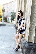 Ukrainian mail order bride Inna from Kiev with black hair and brown eye color - image 2