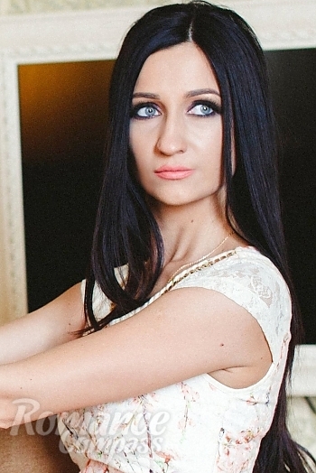 Ukrainian mail order bride Liudmila from Tiraspol with brunette hair and grey eye color - image 1