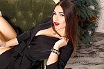 Ukrainian mail order bride Elina from Dnipro with brunette hair and brown eye color - image 4