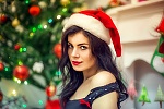 Ukrainian mail order bride Anastasia from Khmelnitsky with black hair and green eye color - image 9